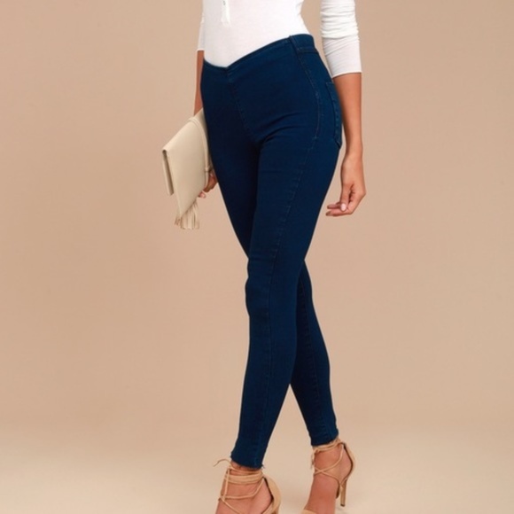 Free People Easy Goes It denim jeggings - Picture 2 of 7